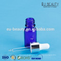 Blue Colored Essential Oi dropper bottle